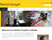 Tablet Screenshot of patrickforsyth.com